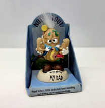 Vintage Nuts About Work Peanut Bobble Head Figurine My Dad Collectible In Box - £7.96 GBP