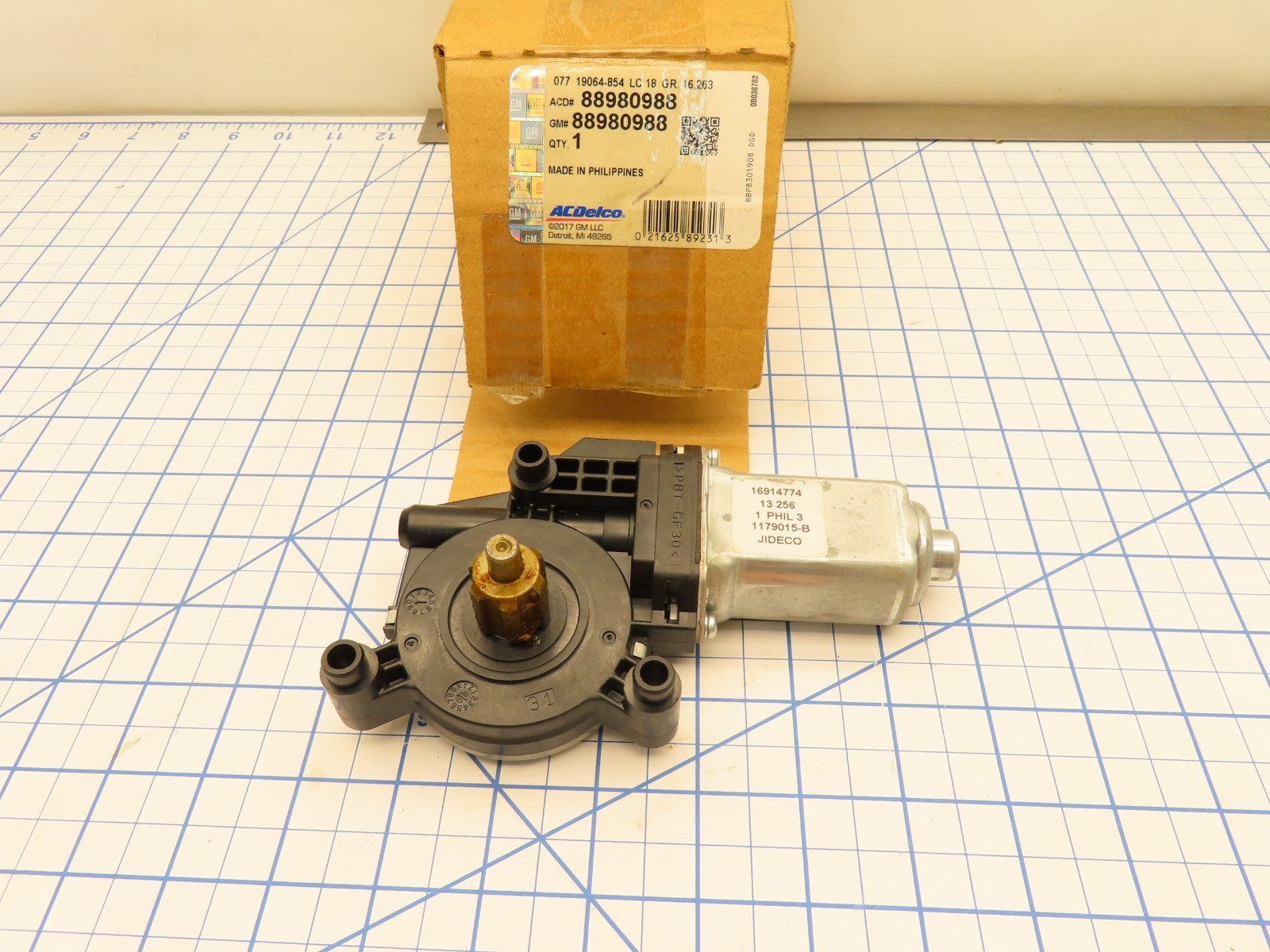 GM 88980988 Power Window Motor Right RH General Motors - $54.98