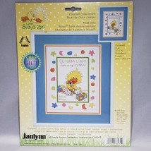 Janlynn Suzy&#39;s Zoo Witzy Birth Announcement Counted Cross Stitch Kit 038-0172 - £15.94 GBP