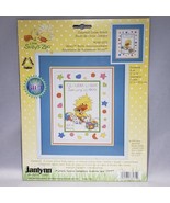 Janlynn Suzy&#39;s Zoo Witzy Birth Announcement Counted Cross Stitch Kit 038... - £15.94 GBP