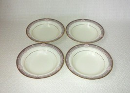 Noritake STANFORD COURT Bone China Fruit Bowls Shell Inset (4) Unused wi... - $49.49