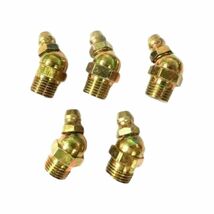 Big A 3-605000 Hydraulic Grease Brass Fittings 1/8 Pipe x 1-3/64 Lot Of ... - $12.75