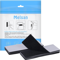 Double Sided Hook and Loop Fastener Industrial Strength, Melsan, 2&quot; X 6&quot;... - £12.41 GBP