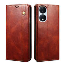 For Honor Play 8T 5G / X7b Oil Wax Crazy Horse Texture Leather Phone Case(Brown) - £4.12 GBP