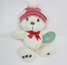 Vintage 1997 Precious Moments Snopaws White Teddy Bear Stuffed Animal Plush Toy - £26.49 GBP