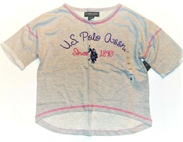 U.S. Polo Assn.Girls Gray Since 1890 Shirts Sizes 12-14 and 16 NWT - £7.81 GBP