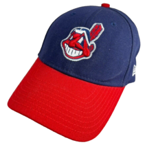 Vtg Cleveland Indians Chief Wahoo Official MLB Baseball Wool Hat Cap Guardians - £56.12 GBP