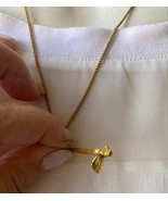 ⭕VTG, necklace, collier, necklace, collana, vintage, metal, metall, gold... - $225.80 MXN