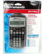 Texas Instruments TI BA II Plus Financial Calculator - CFA CMA Approved ... - £44.79 GBP