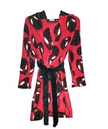 Marvel Spider-Man Miles Morales Red Black Print Hooded Bathrobe, Robe - $644.35 MXN