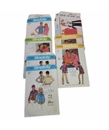 Lot Of 7 Vintage 70s Unisex Sewing Patterns - £25.67 GBP