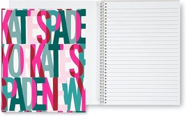 New! Sealed Kate Spade Ny Concealed Spiral Notebook Layered Logo - £7.80 GBP