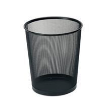 Compass Round Mesh Waste Bin Black (11L) - £32.24 GBP