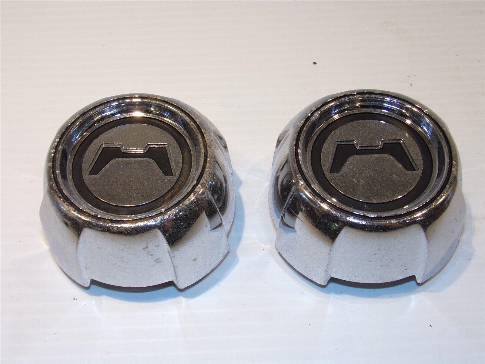 1980 1981 Honda Accord Civic Wheel Center Caps OEM Pair - $35.98