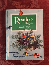 Readers Digest December 1961 Agnes De Mille Thomas Edison Mary Martin - £6.40 GBP