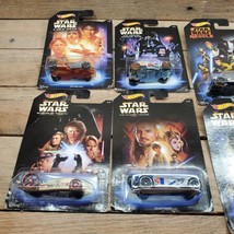 Hot Wheels 2014 Disney Star Wars Wal Mart Set of 8 Complete NIP See Photos - £19.74 GBP