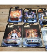 Hot Wheels 2014 Disney Star Wars Wal Mart Set of 8 Complete NIP See Photos - £19.43 GBP