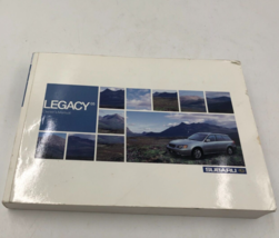 2005 Subaru Legacy Owners Manual Handbook OEM J01B26058 - £21.52 GBP
