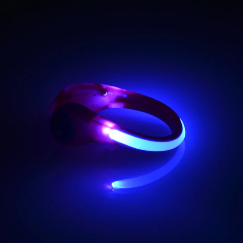 Outdoor  LED Warning Light Clip Flashing Shoe Clip Light For Night Running Ridin - £108.84 GBP