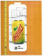 Coke Chameleon Size Squirt 12 oz CAN Soda Vending Machine Flavor Strip - £2.24 GBP