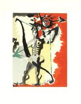 Artebonito 1965 Jean Lurcat Lithograph 19 Homage to Raoul Dufy - £112.25 GBP