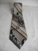 NWT Vintage MOD Abstract Gino Pompeii Made in Italy wide Tie necktie mul... - $387.41 MXN