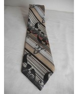 NWT Vintage MOD Abstract Gino Pompeii Made in Italy wide Tie necktie mul... - $20.79