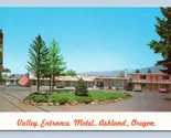 Valley Ingresso Motel Ashland Oregon O Unp Cromo Cartolina N6 - $3.02