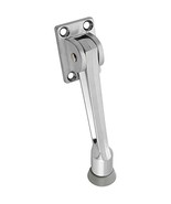 National Hardware N273-557 V239 Kickdown Door Stop in Satin Chrome,5 Inch - £16.97 GBP