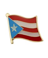 PUERTO RICO FLAG PIN 0.5&quot; Puerto Rican National Pride Lapel Tie Hat Pinb... - $119.19 MXN
