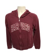 Embroidered Harvard University Adult Small Burgundy Hoodie Sweatshirt - $43.99