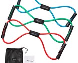 Figure 8 Resistance Band, Exercise Bands For Women Men, 8 Shaped For Arm... - $18.99