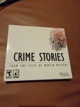 Crime Stories: From the Files of Martin Mystére Pc 2006 Cd ROM Computer Game M3 - £7.20 GBP