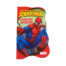 Spiderman Hanging Aroun Super Hero , Spider Sense, Marvel hardcover pict... - £7.75 GBP