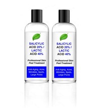 25ml - Salicylic Acid 20% / Lactic Acid 40% Combination Skin Peel BHA / AHA - £6.72 GBP