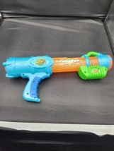 NERF Reactor Ball Blaster Gun only TESTED Hasbro 2003 Blue Green Orange Outdoor - £8.35 GBP