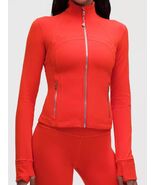 LULULEMON  Define Cropped Jacket Nulu Cherry Ember/Mirror Silver Multi 0-14 - $199.95