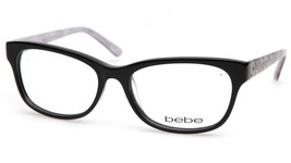New Bebe BB5081 Kind Hearted 001 Jet Eyeglasses Frame 52-16-135 B36mm - £49.74 GBP
