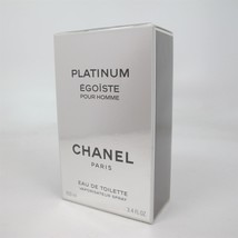 PLATINUM EGOISTE by Chanel 100 ml/ 3.4 oz Eau de Toilette Spray NIB - £154.79 GBP