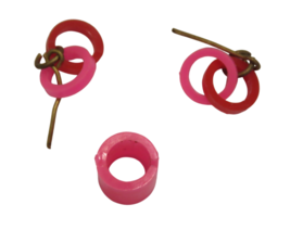 Vintage Barbie Floating Gardens Earrings and 1 Bracelet 1696 Original - €63,56 EUR