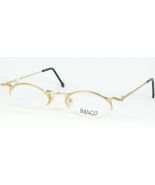 Vintage iMAGO AIYO col.6 GOLD EYEGLASSES GLASSES METAL FRAME 46-19-138mm... - $62.37