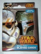 STAR WARS - Boba Fett PLAYING CARDS with COLLECTIBLE BOBA FETT TIN - $12.00
