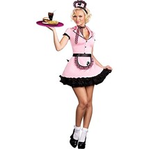 Sherri Cola -  Dreamgirl - Adult Costume - Pink/Black - Small - £13.26 GBP