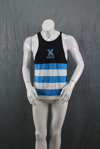 Vintage Surf Tank Top - Stripe Pattern by X Static - Men&#39;s Small (NWT)  - £38.39 GBP