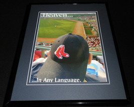 2008 Boston Red Sox Heaven Any Language 11x14 Framed ORIGINAL Advertisement - £27.45 GBP