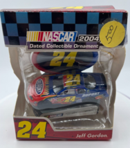 NASCAR Jeff Gordon #24 Dupont Collectible Trevco Ornament Dated 2004 - £3.65 GBP