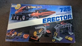 Vintage Gabriel Erector Set Number 725 with Instructions Parts 0nly Not Complete - £46.59 GBP