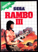 Rambo III - Sega Master System 1988 Video Game - Complete - Very Good - $19.99