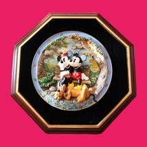 Bradford Exchange Disney Collector Plate Friendship Makes You Warm All O... - $26.89