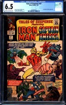 Tales of Suspen #67 (1965) CGC 6.5 -- Red Skull &amp; Hitler appearance; Lee &amp; Kirby - £128.66 GBP